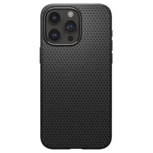 Etui do iPhone 15 Pro Spigen Liquid Air Case obudowa plecki ochronne Matte Black - Etui i futerały do telefonów - miniaturka - grafika 9
