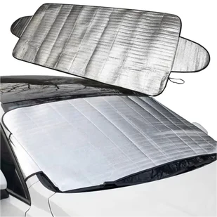 Mata osłona przeciwsłoneczna antyszronowa na szybę samochodu DUŻA 200x80 cm - Akcesoria motoryzacyjne - miniaturka - grafika 1