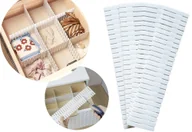 Meble modułowe i akcesoria - ORGANIZER ADAPTACYJNY DO SZUFLADY SZAFY SEPARATOR PRZEGRÓDKI ZESTAW 4szt - miniaturka - grafika 1