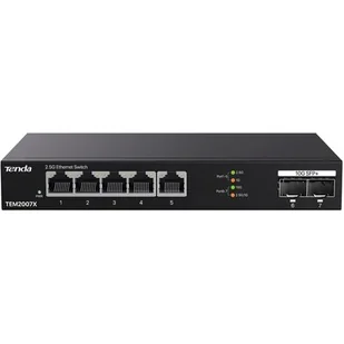 Switch TENDA TEM2007X 2.5 Gigabit Ethernet, 7 portów - Switche - miniaturka - grafika 1