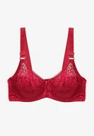 Biustonosze - Bordowy Biustonosz Typu Full Cup z Regulowanymi Ramiączkami Vikiianae - miniaturka - grafika 1