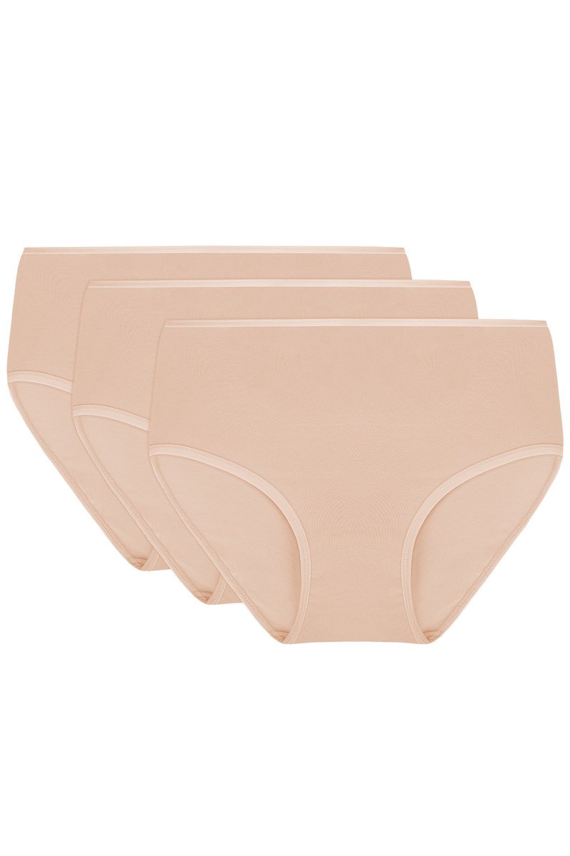 Vivisence 4001 3-pack beżowy L Majtki figi