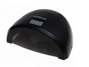 Semilac Czarna Lampa UV LED 24W/48 All Black - Lampy UV do paznokci - miniaturka - grafika 1