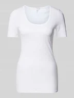 Koszulki i topy damskie - T-shirt z okrągłym dekoltem - miniaturka - grafika 1