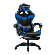 Fotele gamingowe - Fotel gamingowy Games niebiesk - miniaturka - grafika 1
