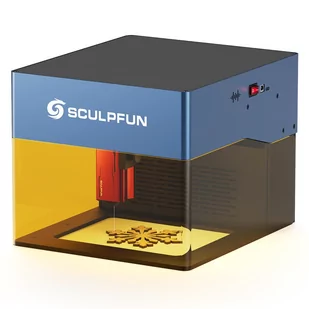 Grawerka laserowa SCULPFUN iCube Pro 5W, 0,06mm plamki lasera, 10000mm/min. prędkości grawerowania, 32-bitowa płyta główna - Grawerowanie i akcesoria - miniaturka - grafika 1