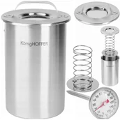 Artykuły masarskie - SZYNKOWAR ZESTAW TERMOMETR SPRĘŻYNA I UCHWYT - miniaturka - grafika 1