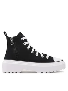 Converse Trampki Chuck Taylor All Star Lugged Lift Hi A03011C Czarny - Trampki damskie - miniaturka - grafika 1