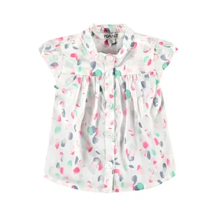 Dziewczęca bluzka z krótkim rękawem, wielokolorowy, rozmiar 62 - Bluzki damskie Dziewczęca bluzka z krótkim rękawem, wielokolorowy, rozmiar 62 - Bluzki damskie - miniaturka - grafika 1