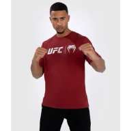 Koszulki sportowe męskie - UFC Venum T-Shirt Koszulka Classic Red/White - miniaturka - grafika 1