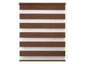 Rolety - Lichtblick Roleta dzień/ noc Klemmfix, bez wiercenia, od 45 do 120 cm (Ciemnobrązowy, 45 x 150 cm) - miniaturka - grafika 1