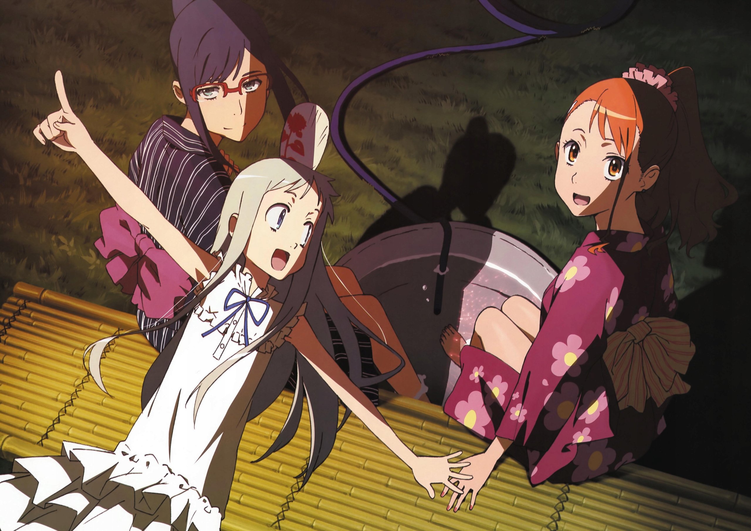 Plakat A1 anime manga Anohana The Flower We Saw That Day