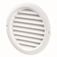 Wentylatory przemysłowe - Vents Kratka wentylacyjna śr. 100 mm biała - miniaturka - grafika 1
