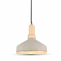 V-tac V-tac Lampa wisząca VT-7291 beton + akryl E27 265X260X1050MM (SKU3854) - Lampy sufitowe - miniaturka - grafika 1