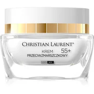 Kremy do twarzy - Christian Laurent CHRISTIAN LAURENT PRZECIWZMARSZCZKOWY KREM ODBUDOWUJĄCY 55+ 50ML - miniaturka - grafika 1