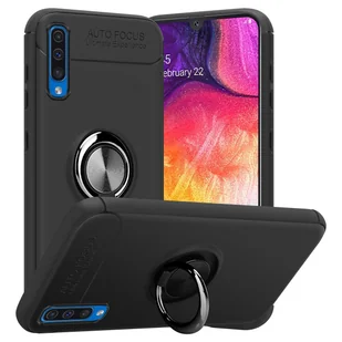 Pokrowiec Do Samsung Galaxy A50 4G / A50s / A30s Etui w CZARNO - SZARY TPU Silikon Obudowa Plecki Case Cover Ochronny Cadorabo - Etui i futerały do telefonów - miniaturka - grafika 1