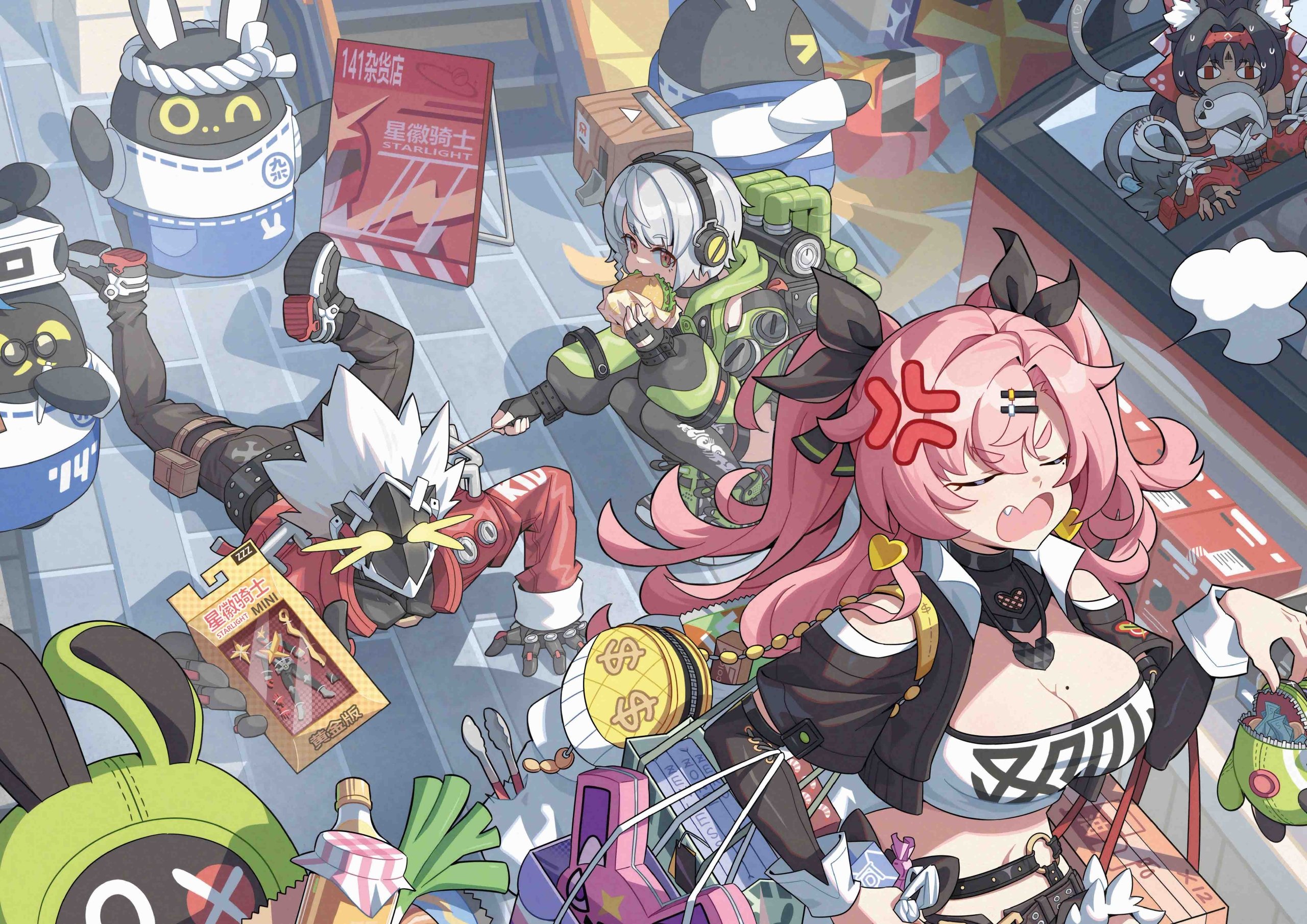 Plakat A1 Zenless Zone Zero