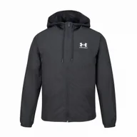 Kurtki męskie - Kurtka męska Under Armour Rival Wvn Windbreaker Rozmiar: L / Kolor: czarny - miniaturka - grafika 1