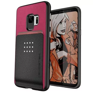 GHOSTEK Etui Exec 2 do Samssung Galaxy S9 (kolor czerwony) (GH_GHOCAS921) - Etui i futerały do telefonów - miniaturka - grafika 1