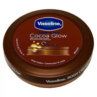 Vaseline Intensive Care Cocoa Glow krem do ciała 75 ml dla kobiet - Balsamy i kremy do ciała - miniaturka - grafika 1