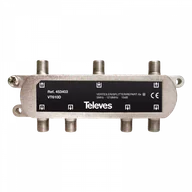 Rozgałęźniki i multiswitche do TV-SAT - Rozgałęźnik antenowy rtv 6-drożny F6D 453403 TELEVES - miniaturka - grafika 1