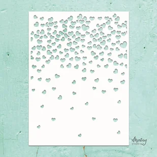 Szablon Mintay Papers - Mintay Kreativa - SERDUSZKA - Decoupage - miniaturka - grafika 1