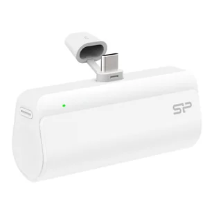 Powerbank Silicon Power QD50 5000mAh PD 2x USB-C biały - Powerbanki - miniaturka - grafika 1