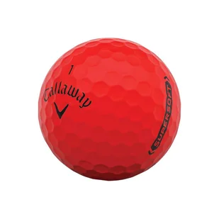 Matowe piłki golfowe CALLAWAY SUPERSOFT (czerwone) - Golf - miniaturka - grafika 5