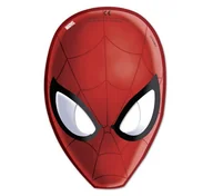 Dodatki do strojów karnawałowych - Ciao Procos 85179.  maski papieru Ultimate Spider Man, 6 sztuka, czerwony 85179 - miniaturka - grafika 1