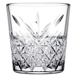Komplet 4 niskich szklanek Timeless 355 ml - szkło hartowane PASABAHCE - Szklanki - miniaturka - grafika 1