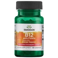 Suplementy diety - Vitamin B12 with Folate (60 tabl.) - miniaturka - grafika 1