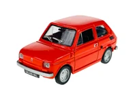 Samochody i pojazdy dla dzieci - KOLEKCJA PRL FIAT 126p MALUCH CZERWONY CZTERDZIESTOLATEK 1:43 - miniaturka - grafika 1