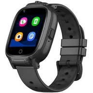 Smartwatch - Garett Kids Twin 4G Czarny - miniaturka - grafika 1