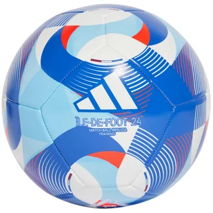 adidas Ile-De-Foot 24 Olympics Training Ball IW6330, unisex, piłki do piłki nożnej, Niebieskie - Piłka nożna - miniaturka - grafika 1