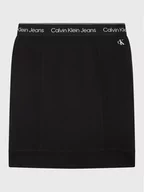 Sukienki i spódniczki dla dziewczynek - Calvin Klein Jeans Spódnica Punto IG0IG01823 Czarny Slim Fit - miniaturka - grafika 1