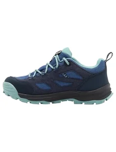 Jack Wolfskin Unisex Vojo Tour Texapore Low K buty trekkingowe dla dzieci, niebieski (Night Blue), 39 EU - Buty dla chłopców - miniaturka - grafika 1