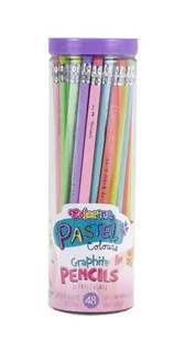 Patio Ołówki trójkątne z gumką Pastel - Przybory szkolne - miniaturka - grafika 2