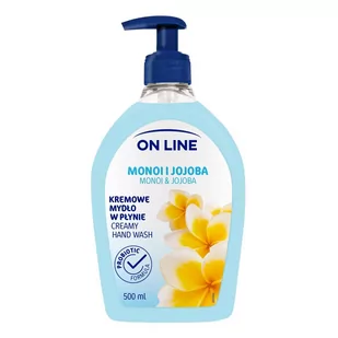 Forte Sweeden, On Line, Mydło kremowe w płynie Monoi i Jojoba, 500 ml - Mydła - miniaturka - grafika 1