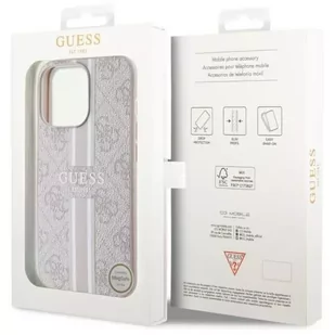 Etui Guess GUHMP13XP4RPSP do iPhone 13 Pro Max 6,7" hardcase 4G Printed Stripes MagSafe - Etui i futerały do telefonów - miniaturka - grafika 4