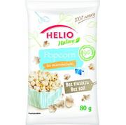 HELIO Popcorn do mikrofalówki Natura bez tłuszczu i soli 80g Helio