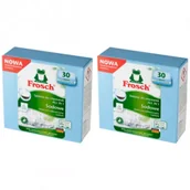 Środki do zmywarek - Frosch Sodowe tabletki do zmywarek All in 1 zestaw 2 x 30 szt. - miniaturka - grafika 1