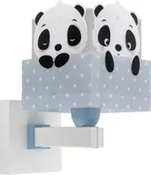 Lampy ścienne - Dalber Panda kinkiet 1-punktowy niebieski 63169T 63169T - miniaturka - grafika 1