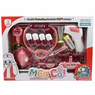 Zabawy w naśladowanie dorosłych - MAŁY LEKARZ ZE STETOSKOPEM DOKTOR DLA DZIECI ZESTAW LEKARSKI ZABAWKI - miniaturka - grafika 1