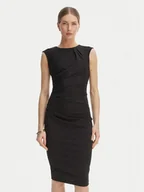 Sukienki - Rinascimento Sukienka koktajlowa CFC0127683003 Czarny Slim Fit - miniaturka - grafika 1
