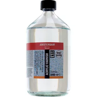 Werniks ochronny, Talens Amsterdam Acrylic Ext Połysk, 1l - Farby i media malarskie - miniaturka - grafika 1
