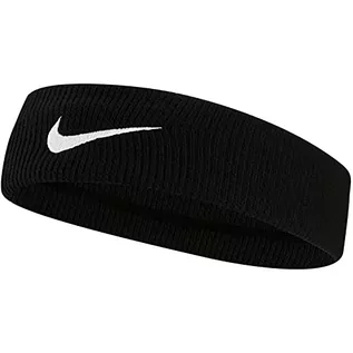 Ozdoby do włosów - Nike Uniseks – opaska na głowę Elite dla dorosłych, czarny/biały, jeden rozmiar - grafika 1
