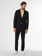 Garnitury - Finshley & Harding Męski garnitur Mężczyźni Slim Fit niebieski jednolity, 40 - miniaturka - grafika 1