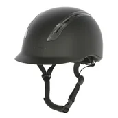 Kaski do jazdy konnej - Kask jeździecki ProViso czarny - miniaturka - grafika 1