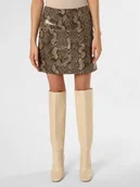 Spódnice - Noisy May - Spódnica damska NMTaylor, brązowy|beżowy - miniaturka - grafika 1