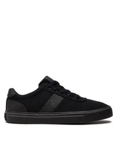 Polo Ralph Lauren Tenisówki Hanford A85 Y2139 C0225 W020K 816176919C43 Czarny - Trampki męskie - miniaturka - grafika 1